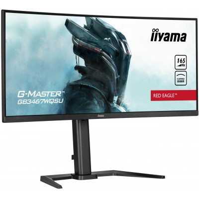 Monitor iiyama G-Master GB3467WQSU-B5 34'' WQHD VA AMD Free-Sync HDR Nero