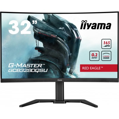 Monitor iiyama G-Master GCB3280QSU-B1 31'' QHD VA AMD Free-Sync Nero