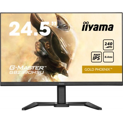 Monitor iiyama Gold Phoenix G-Master GB2590HSU-B5 24'' FullHD IPS AMD Free-Sync Premium Nero Opaco