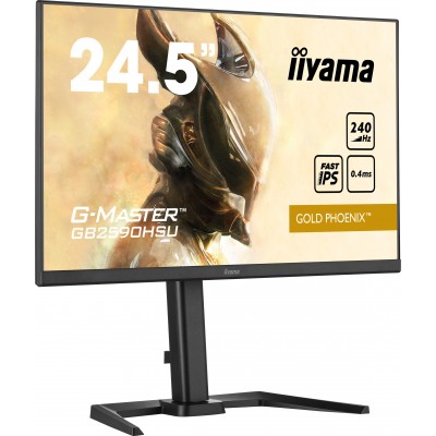 Monitor iiyama Gold Phoenix G-Master GB2590HSU-B5 24'' FullHD IPS AMD Free-Sync Premium Nero Opaco