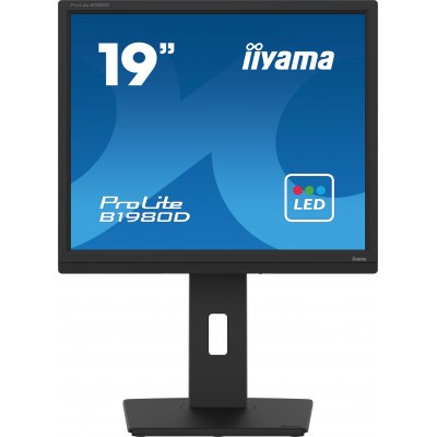 Monitor iiyama PROLITE B1980D-B5 19'' SXGA, TN, VGA, DVI LED Nero