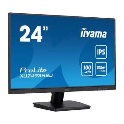 Monitor iiyama ProLite XU2493HSU-B6 24'' Full HD IPS AMD Free-Sync LED Nero Opaco