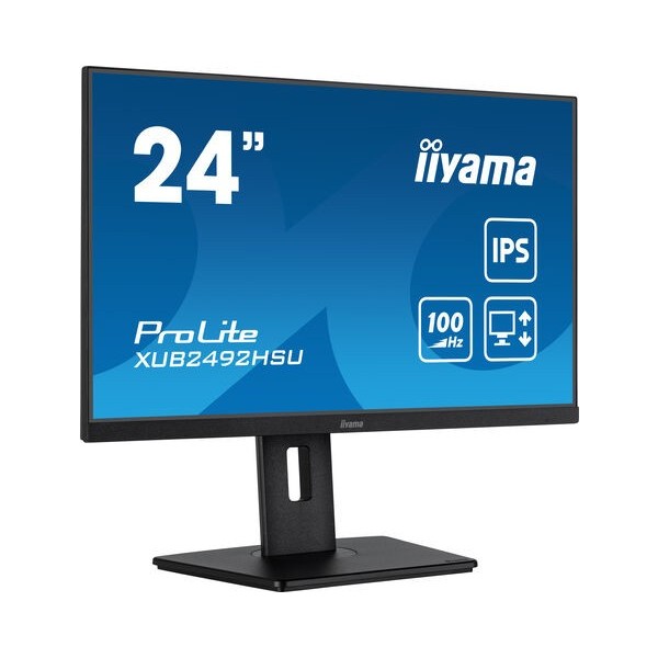 Monitor iiyama ProLite XUB2492HSU-B6 24'' FullHD AMD Free-Sync IPS LED Nero Opaco