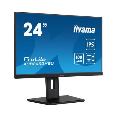 Monitor iiyama ProLite XUB2492HSU-B6 24'' FullHD AMD Free-Sync IPS LED Nero Opaco