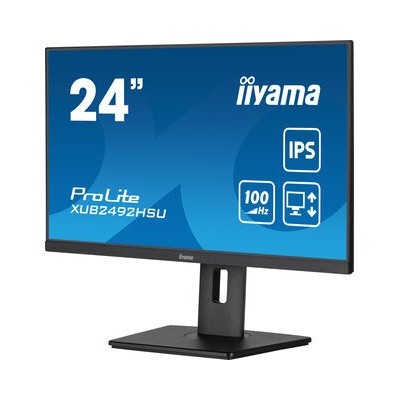 Monitor iiyama ProLite XUB2492HSU-B6 24'' FullHD AMD Free-Sync IPS LED Nero Opaco