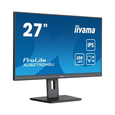 Monitor iiyama ProLite XUB2792HSU-B6 27'' FullHD AMD Free-Sync IPS Nero Opaco