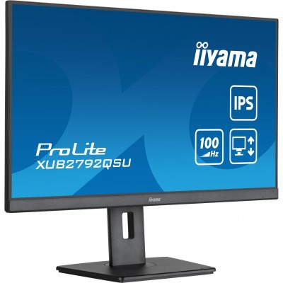 Monitor iiyama ProLite XUB2792QSU-B6 27'' WQHD IPS AMD Free-Sync LED Nero Opaco