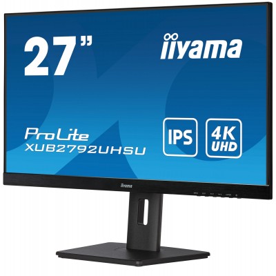 Monitor iiyama ProLite XUB2792UHSU-B5 27'' FullHD IPS 75 Hz HDMI LED Nero