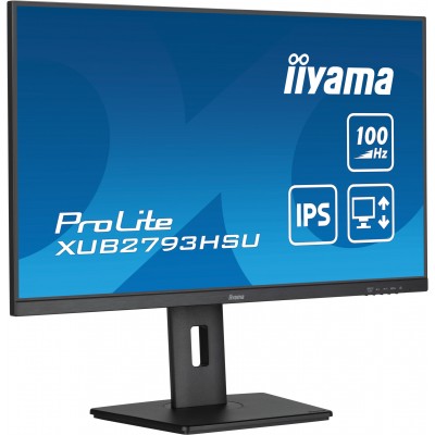 Monitor iiyama ProLiteXUB2793HSU-B6 27'' FullHD AMD Free-Sync IPS LED Nero Opaco