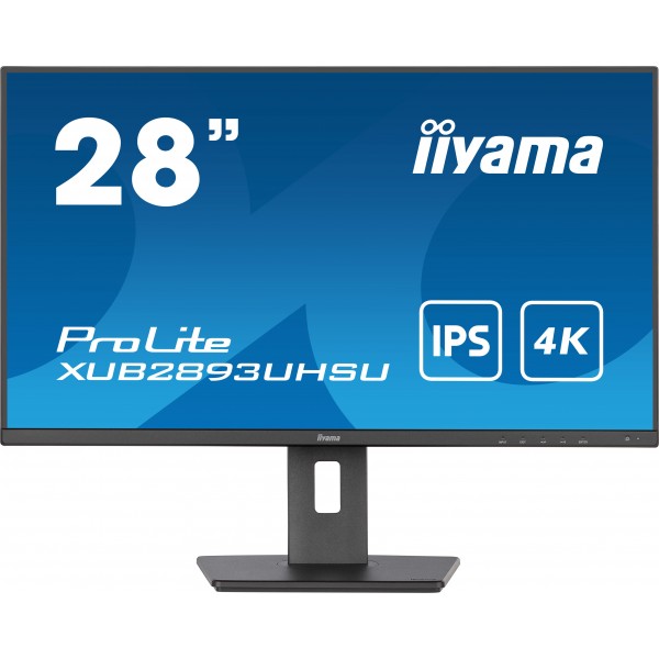 Monitor iiyama ProLite XUB2893UHSU-B5 28'' FullHD IPS 75 Hz HDMI LED Nero