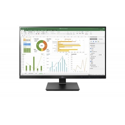 Monitor LG 24BN65YP-B 24'' Full HD IPS Pivot DisplayPort HDMI LED Nero Opaco