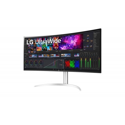 Monitor LG 40WP95XP-W 40''  WUHD IPS Curvo HDMI DisplayPort USB-C Free-Sync HDR10 Silver