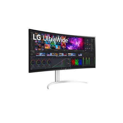 Monitor LG 40WP95XP-W 40''  WUHD IPS Curvo HDMI DisplayPort USB-C Free-Sync HDR10 Silver