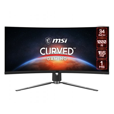 Monitor MSI ARTYMIS 343CQRDE 34'' WQHD AMD Free-Sync HDR Nero