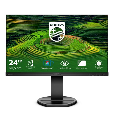 Monitor Philips 241B8QJEB 00 24'' FullHD IPS HDMI DisplayPort LED Nero