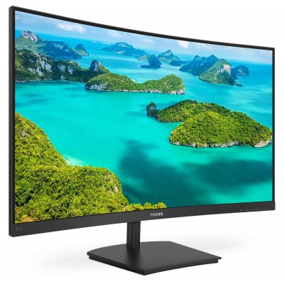 Monitor Philips 241E1SC 00 24'' FullHD VA AMD Free-Sync HDMI LED Nero