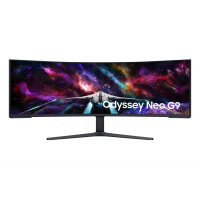 Monitor SAMSUNG Odyssey Neo G95NC S57CG954NU 57'' UWUHD VA AMD Free-Sync G-Sync Bianco Nero