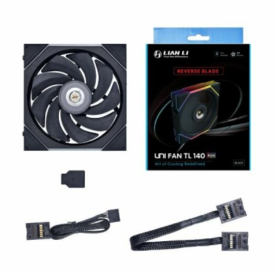 Ventola LIAN LI Uni FAN TL Lama Inversa Nera 140mm A-RGB