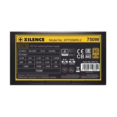 Alimentatore Xilence PerformanceX+ XP750MR9.2 750W ATX3.0 XN173