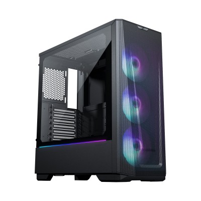 Case PHANTEKS Eclipse G360A Midi-Tower Vetro Temperato Nero