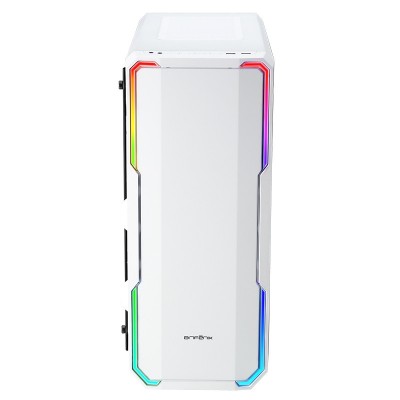 Case BitFenix Enso RGB Midi-Tower Vetro Temperato Bianco