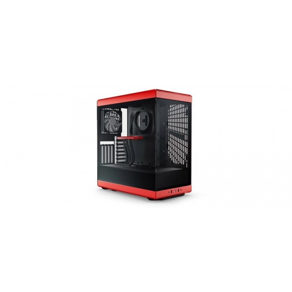 Case Hyte Y40 Midi Tower Vetro Temperato Rosso/Nero