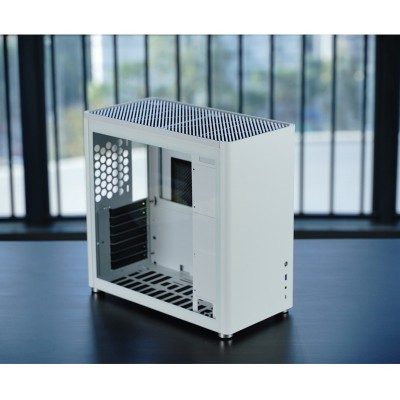 Case Jonsbo D40 ATX Midi-Tower Vetro Temperato Bianco