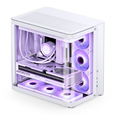 Case Jonsbo TK-2 2.0 Midi-Tower Vetro Temperato Bianco