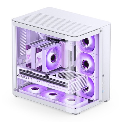 Case Jonsbo TK-2 2.0 Midi-Tower Vetro Temperato Bianco