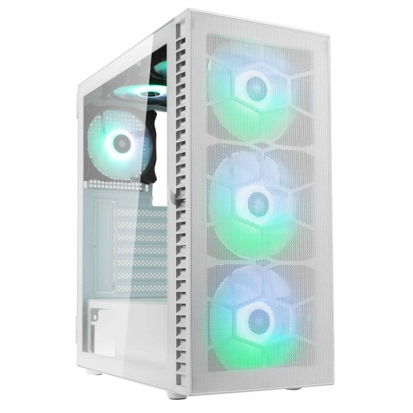 Case Kolink Observatory HF Mesh ARGB Midi-Tower Bianco