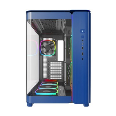 Case Montech KING 95 PRO Midi-Tower Vetro Temperato ARGB Blu