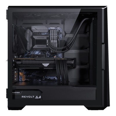 Case PHANTEKS Eclipse G500A Midi-Tower Vetro Temperato Nero