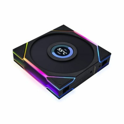 Ventola LIAN LI Uni FAN TL Nera Lama Inversa LCD 120mm A-RGB