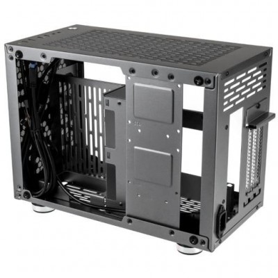 Case Kolink Rocket Heavy Vented Edition Aluminium Mini-ITX Grigio