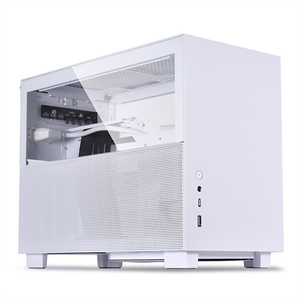 Case Lian Li Q58W3 Mini-ITX PCIE 3.0 Edition Bianco