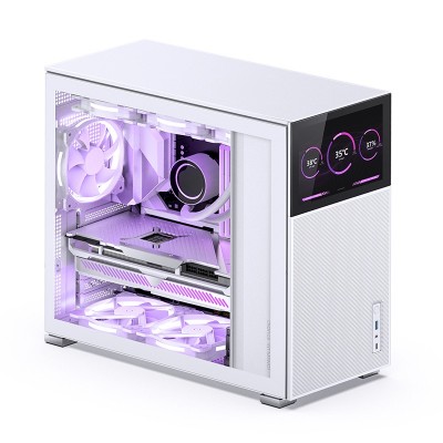 Case Jonsbo D41 MESH Screen ATX Vetro Temperato Bianco