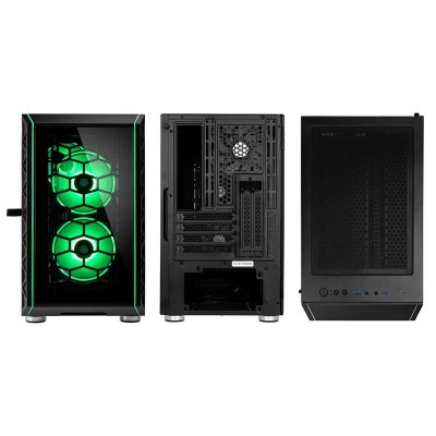 Case Kolink Citadel Glass SE ARGB Micro-ATX Nero