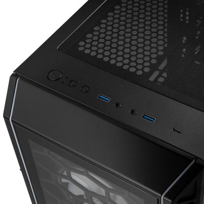 Case Kolink Citadel Glass SE ARGB Micro-ATX Nero