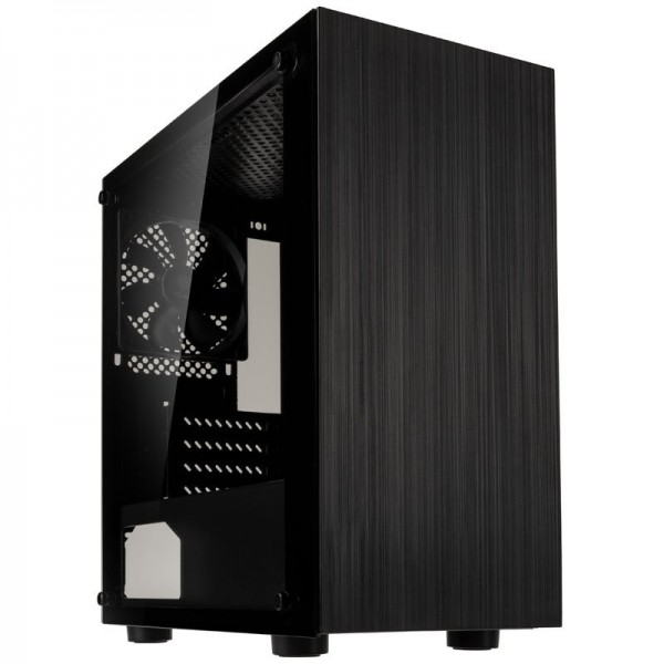 Case Kolink Stronghold M Micro-ATX Vetro Temperato Nero