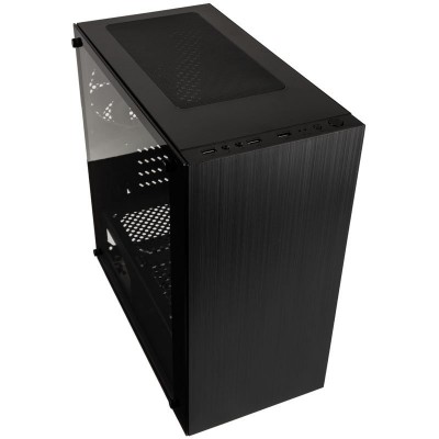 Case Kolink Stronghold M Micro-ATX Vetro Temperato Nero