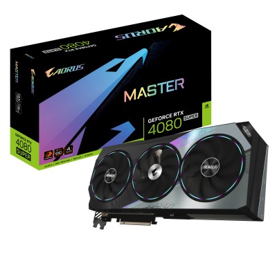 Scheda Video Gigabyte AORUS GeForce RTX 4080 SUPER MASTER NVIDIA 16 GB GDDR6X