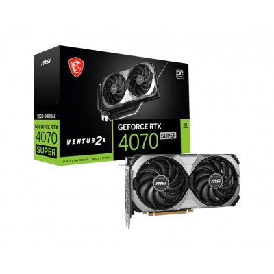 Scheda Video MSI NVIDIA GeForce RTX 4070 Super VENTUS 2X OC 12GB GDDR6X