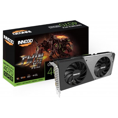 Scheda Video Inno3D NVIDIA GeForce RTX 4070 SUPER TWIN X2 12GB GDDR6X