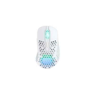 Mouse Cherry Xtrfy M4 Wireless RGB Bianco