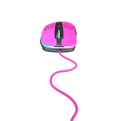 Mouse Cherry Xtrfy M4 RGB Rosa