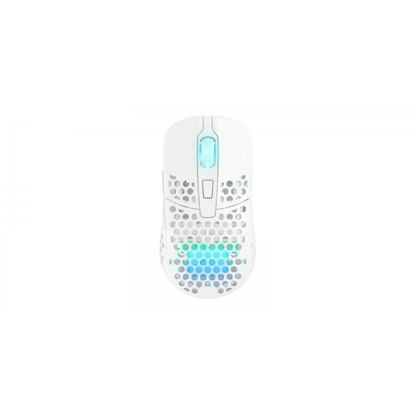 Mouse Cherry Xtrfy M42 Wireless RGB Bianco