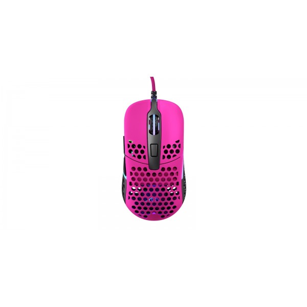 Mouse CHERRY Xtrfy M42 RGB Rosa/Nero