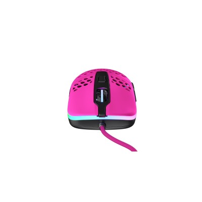 Mouse CHERRY Xtrfy M42 RGB Rosa Nero