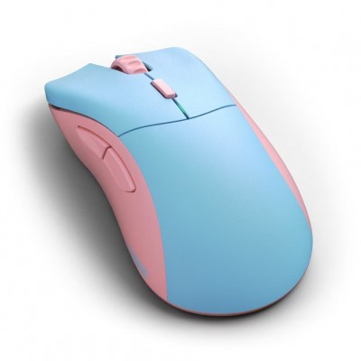 Mouse Glorious Series One PRO Wireless Azzurro Rosa