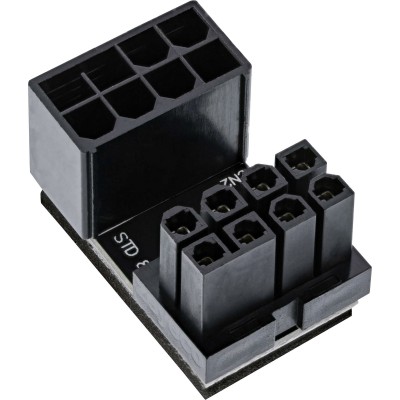 Adattatore Scheda Grafica InLine ATX 8 Pin 180 Gradi Nero